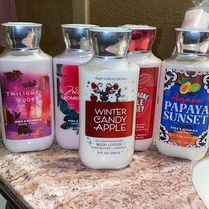 Bath and body works body lotions 8fl oz